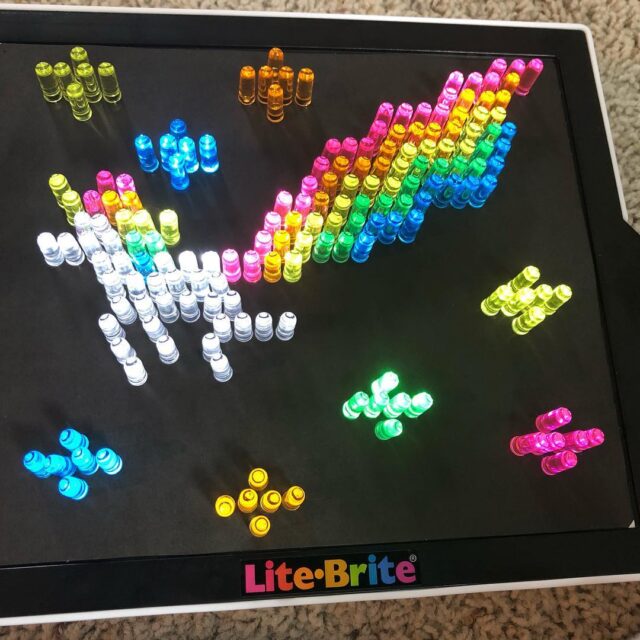 The 90’s kid is me is soooo excited. #litebright #lisafrankforever #youknowyourejealous #bigkid